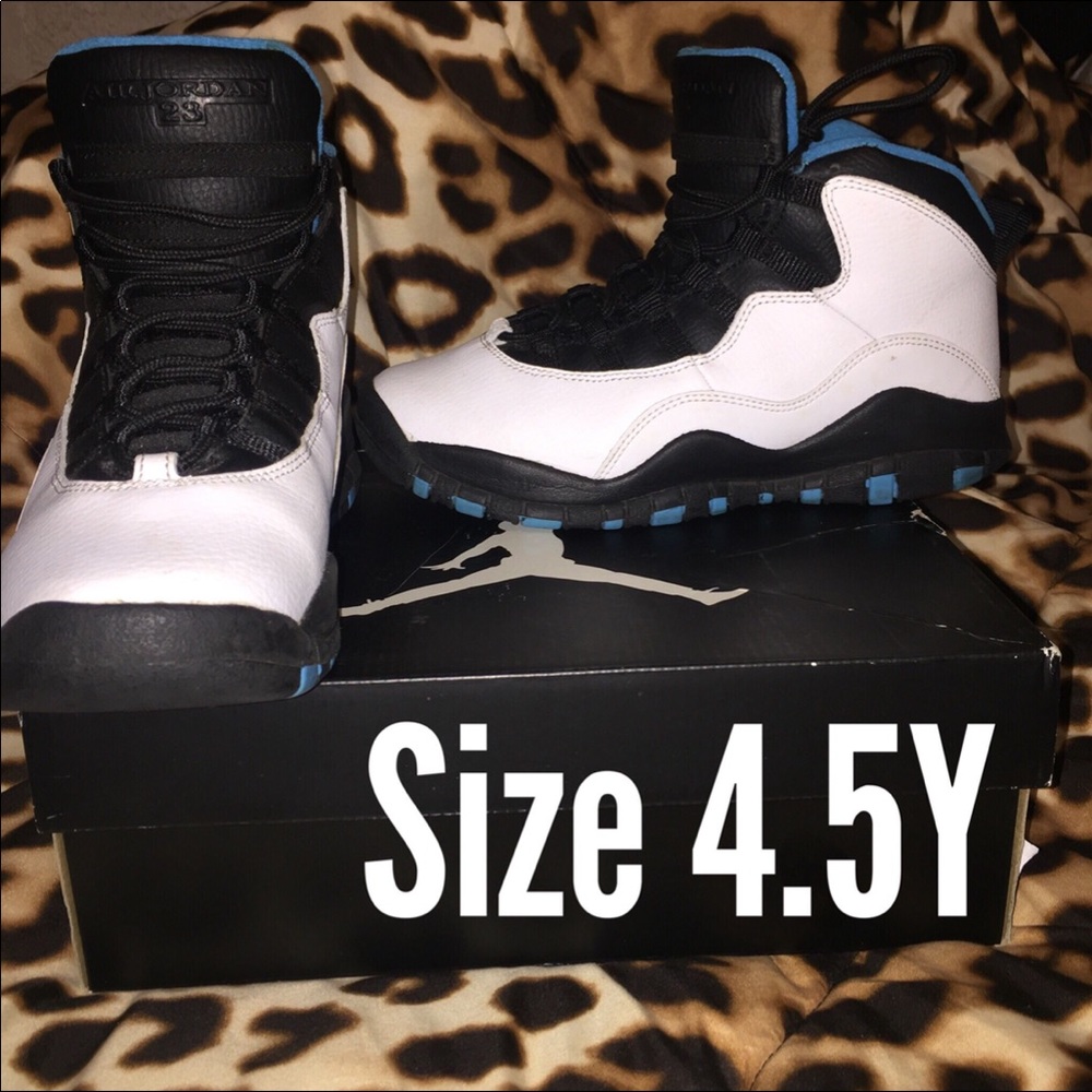 4.5Y JORDAN POWDER BLUE 10s
